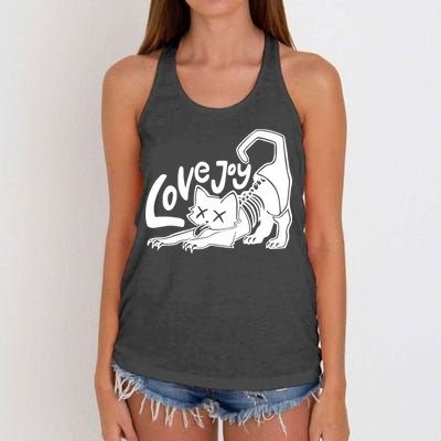 Lovejoy Rock Band Women's Knotted Racerback Tank