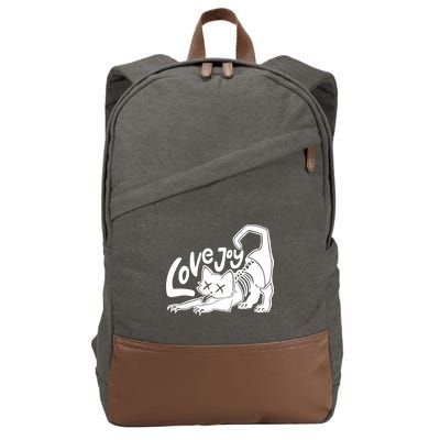Lovejoy Rock Band Cotton Canvas Backpack