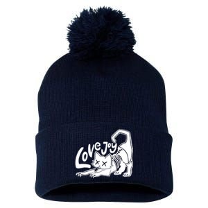 Lovejoy Rock Band Pom Pom 12in Knit Beanie