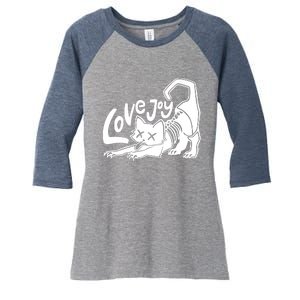 Lovejoy Rock Band Women's Tri-Blend 3/4-Sleeve Raglan Shirt