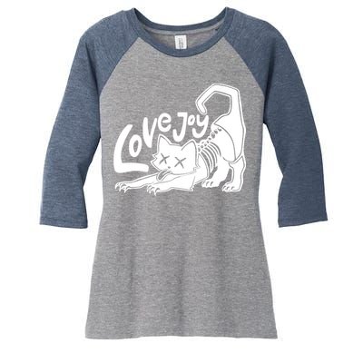 Lovejoy Rock Band Women's Tri-Blend 3/4-Sleeve Raglan Shirt