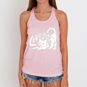 Lovejoy Rock Band Women's Knotted Racerback Tank