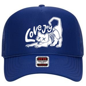 Lovejoy Rock Band High Crown Mesh Back Trucker Hat