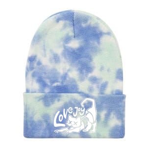 Lovejoy Rock Band Tie Dye 12in Knit Beanie