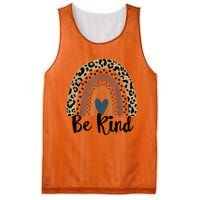 Leopard Rainbow Be Kind We Wear Orange For Unity Day Mesh Reversible Basketball Jersey Tank