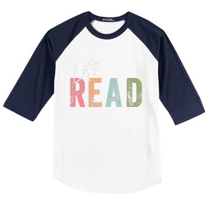 LetS Read Book Lover Librarian Teacher Baseball Sleeve Shirt