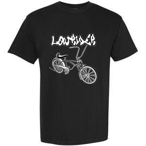 Low Rider Bicycle For . Chicano Cholo Lowrider Bike Garment-Dyed Heavyweight T-Shirt