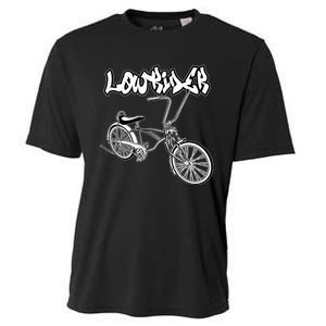 Low Rider Bicycle For . Chicano Cholo Lowrider Bike Cooling Performance Crew T-Shirt