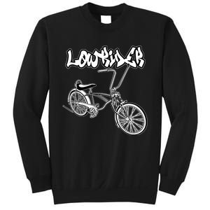 Low Rider Bicycle For . Chicano Cholo Lowrider Bike Sweatshirt