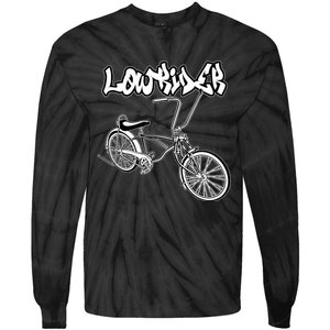 Low Rider Bicycle For . Chicano Cholo Lowrider Bike Tie-Dye Long Sleeve Shirt