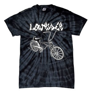 Low Rider Bicycle For . Chicano Cholo Lowrider Bike Tie-Dye T-Shirt