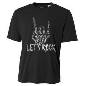 Lets Rock Band S Rock And Roll Concert Graphic S Cooling Performance Crew T-Shirt