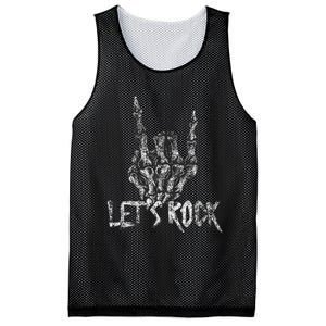 Lets Rock Band S Rock And Roll Concert Graphic S Mesh Reversible Basketball Jersey Tank