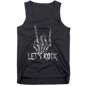 Lets Rock Band S Rock And Roll Concert Graphic S Tank Top