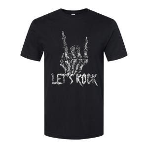 Lets Rock Band S Rock And Roll Concert Graphic S Softstyle CVC T-Shirt