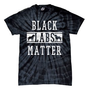 Labrador Retriever Black Labs Matter Dog Lover Owner Gift Tie-Dye T-Shirt