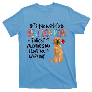 Labrador Retriever Best Dog Mom Valentines Day Funny Puppy Gift T-Shirt