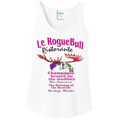 Le Rogue Bull Ristorante Gourmet Dining on the Mudflats AK  Ladies Essential Tank