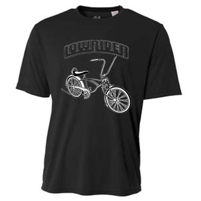 Low Rider Bicycle For Chicano Cholo Lowrider Bike Cooling Performance Crew T-Shirt