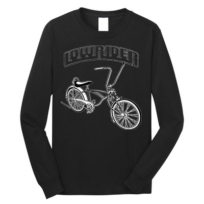 Low Rider Bicycle For Chicano Cholo Lowrider Bike Long Sleeve Shirt
