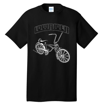 Low Rider Bicycle For Chicano Cholo Lowrider Bike Tall T-Shirt