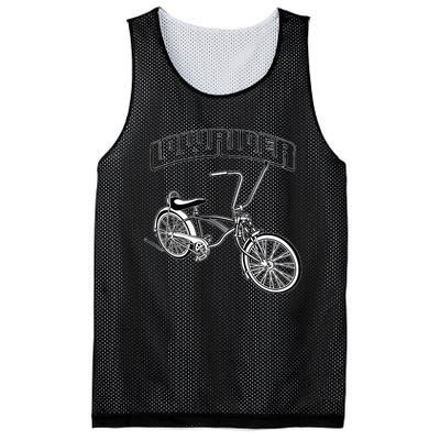 Low Rider Bicycle For Chicano Cholo Lowrider Bike Mesh Reversible Basketball Jersey Tank