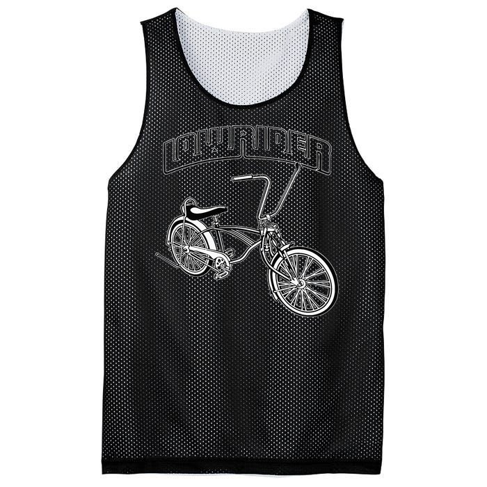 Low Rider Bicycle For Chicano Cholo Lowrider Bike Mesh Reversible Basketball Jersey Tank