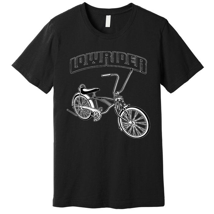 Low Rider Bicycle For Chicano Cholo Lowrider Bike Premium T-Shirt