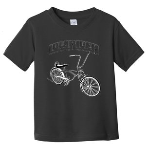 Low Rider Bicycle For Chicano Cholo Lowrider Bike Toddler T-Shirt