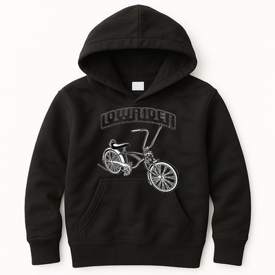 Low Rider Bicycle For Chicano Cholo Lowrider Bike Kids Hoodie