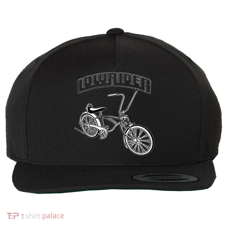 Low Rider Bicycle For Chicano Cholo Lowrider Bike Wool Snapback Cap