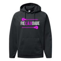 Lacrosse Relax Babe Performance Fleece Hoodie