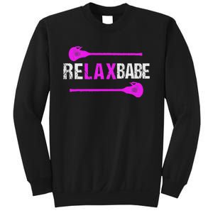 Lacrosse Relax Babe Sweatshirt