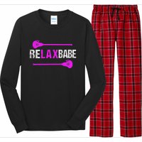 Lacrosse Relax Babe Long Sleeve Pajama Set