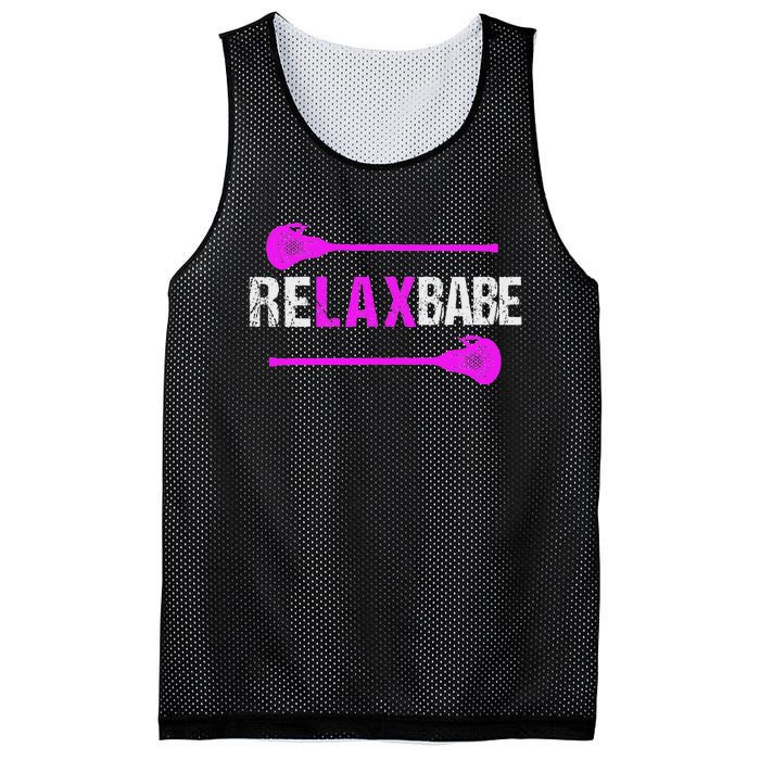 Lacrosse Relax Babe Mesh Reversible Basketball Jersey Tank