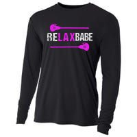 Lacrosse Relax Babe Cooling Performance Long Sleeve Crew