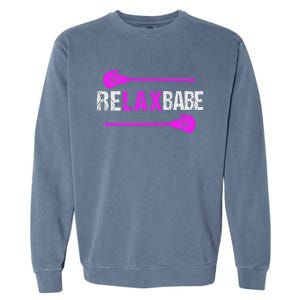 Lacrosse Relax Babe Garment-Dyed Sweatshirt