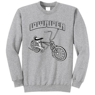 Low Rider Bicycle Chicano Cholo Lowrider Bike Tall Sweatshirt