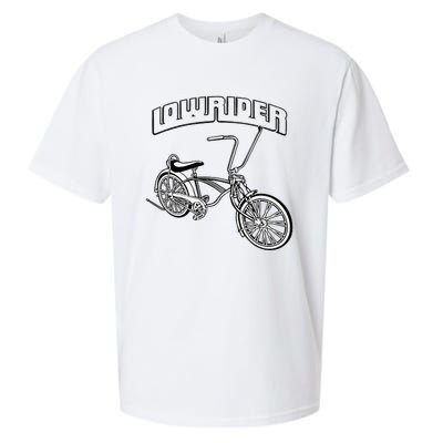 Low Rider Bicycle Chicano Cholo Lowrider Bike Sueded Cloud Jersey T-Shirt