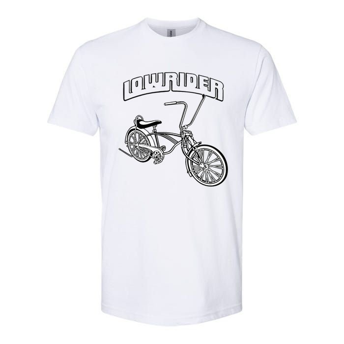 Low Rider Bicycle Chicano Cholo Lowrider Bike Softstyle CVC T-Shirt