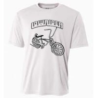 Low Rider Bicycle Chicano Cholo Lowrider Bike Cooling Performance Crew T-Shirt