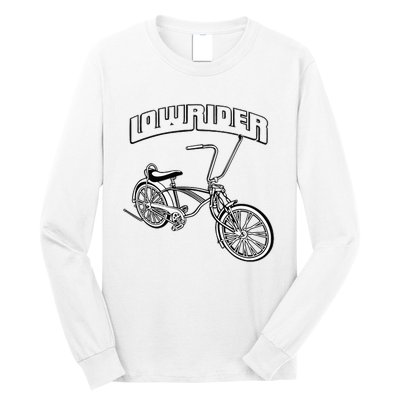 Low Rider Bicycle Chicano Cholo Lowrider Bike Long Sleeve Shirt