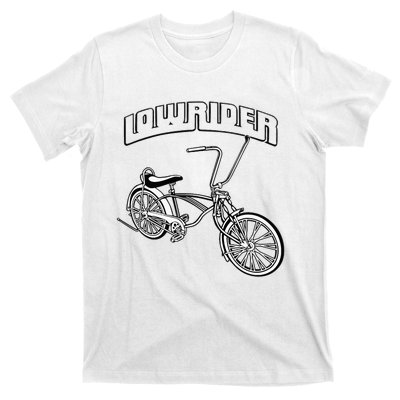 Low Rider Bicycle Chicano Cholo Lowrider Bike T-Shirt