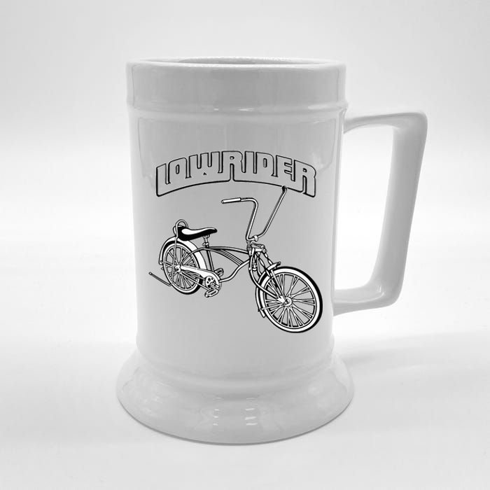 Low Rider Bicycle Chicano Cholo Lowrider Bike Beer Stein