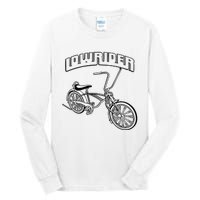 Low Rider Bicycle Chicano Cholo Lowrider Bike Tall Long Sleeve T-Shirt