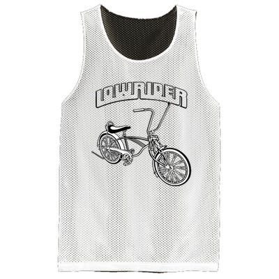 Low Rider Bicycle Chicano Cholo Lowrider Bike Mesh Reversible Basketball Jersey Tank