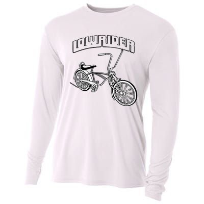 Low Rider Bicycle Chicano Cholo Lowrider Bike Cooling Performance Long Sleeve Crew