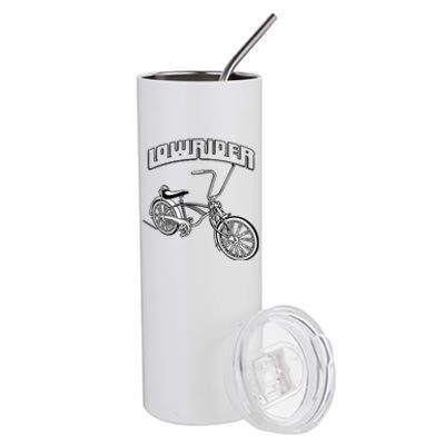 Low Rider Bicycle Chicano Cholo Lowrider Bike Stainless Steel Tumbler