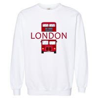 London Red Bus Garment-Dyed Sweatshirt