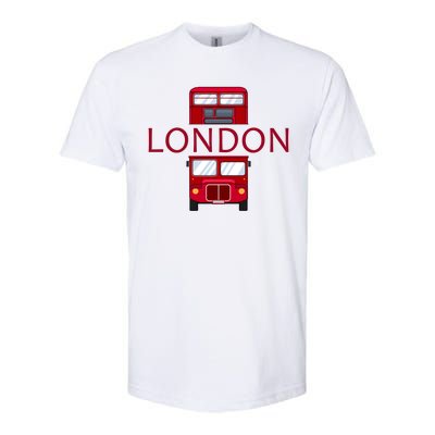 London Red Bus Softstyle CVC T-Shirt